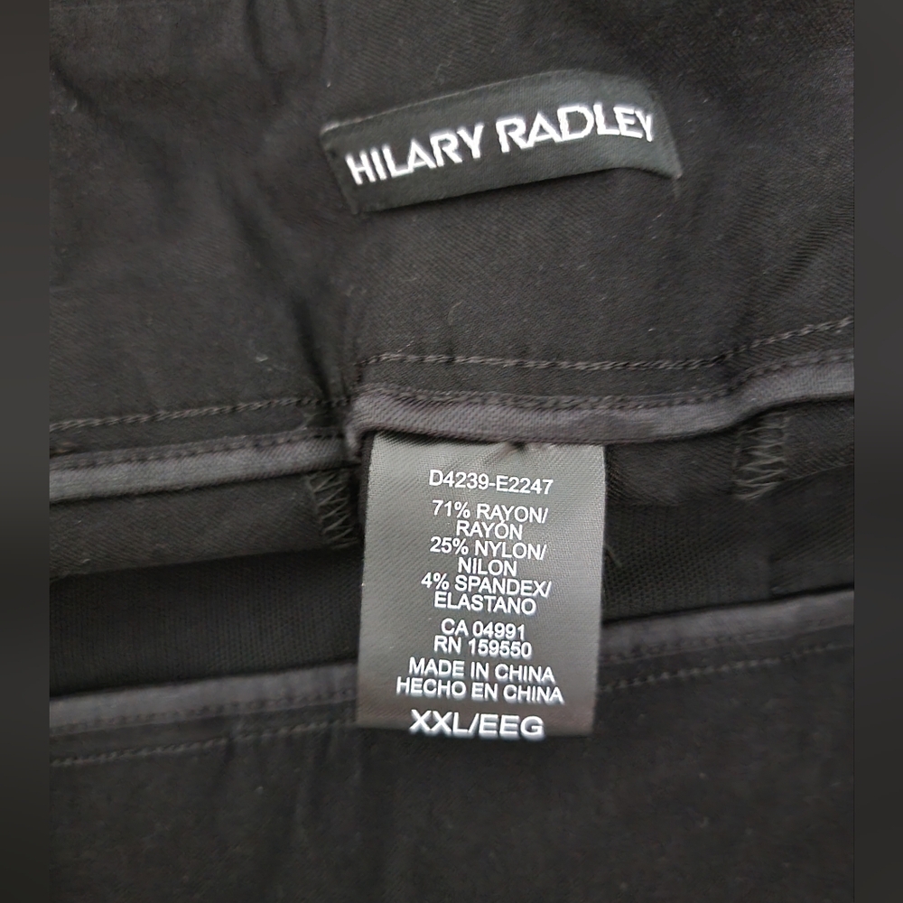 Hilary Radley Black Tummy Control Pants - Picture 4 of 5